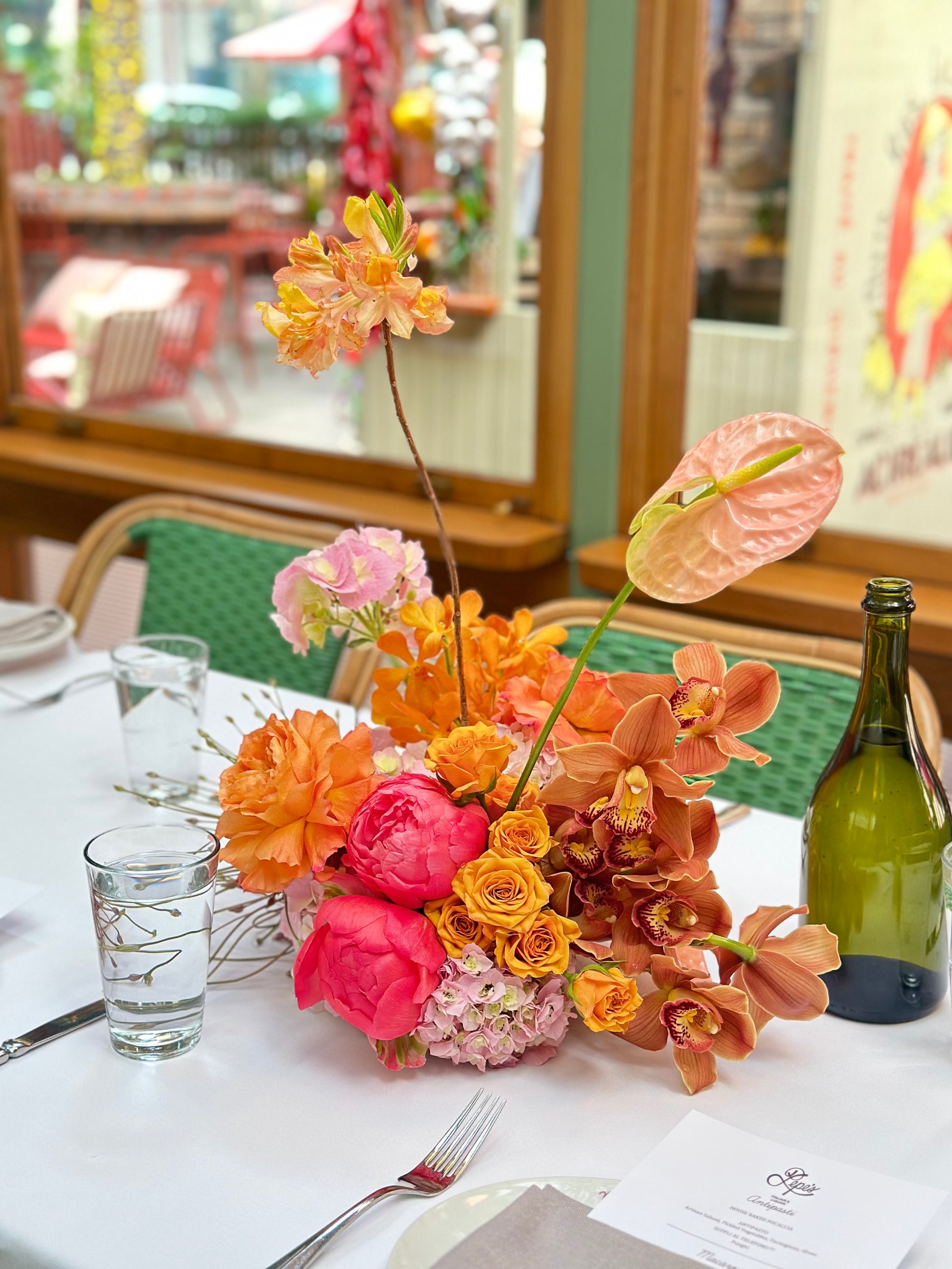 Table arrangement