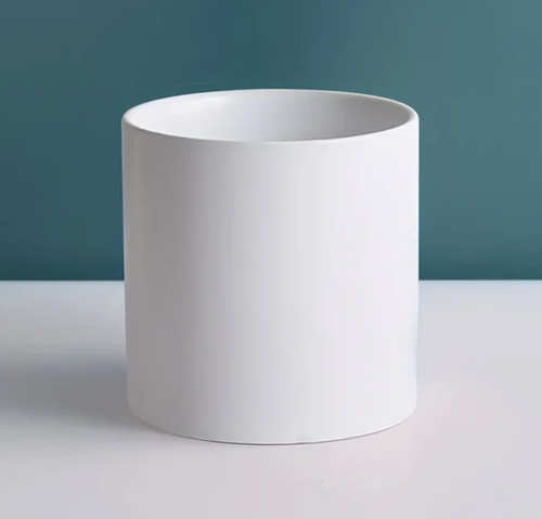 Ceramic White Vase | Add-on